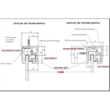 LEVOLAN GÖMÜLÜ MAKARA SETİ